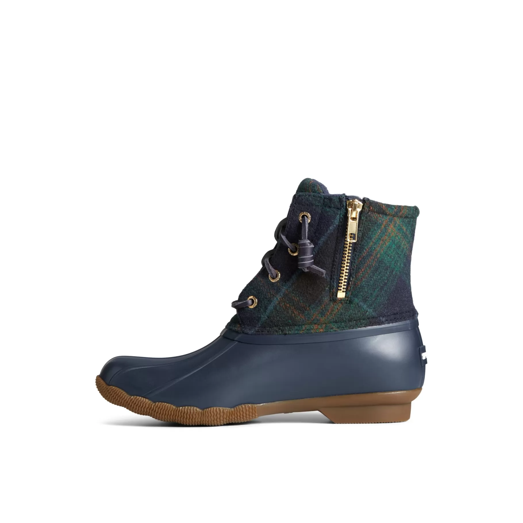 Saltwater Plaid Duck Boot^Sperry Fashion