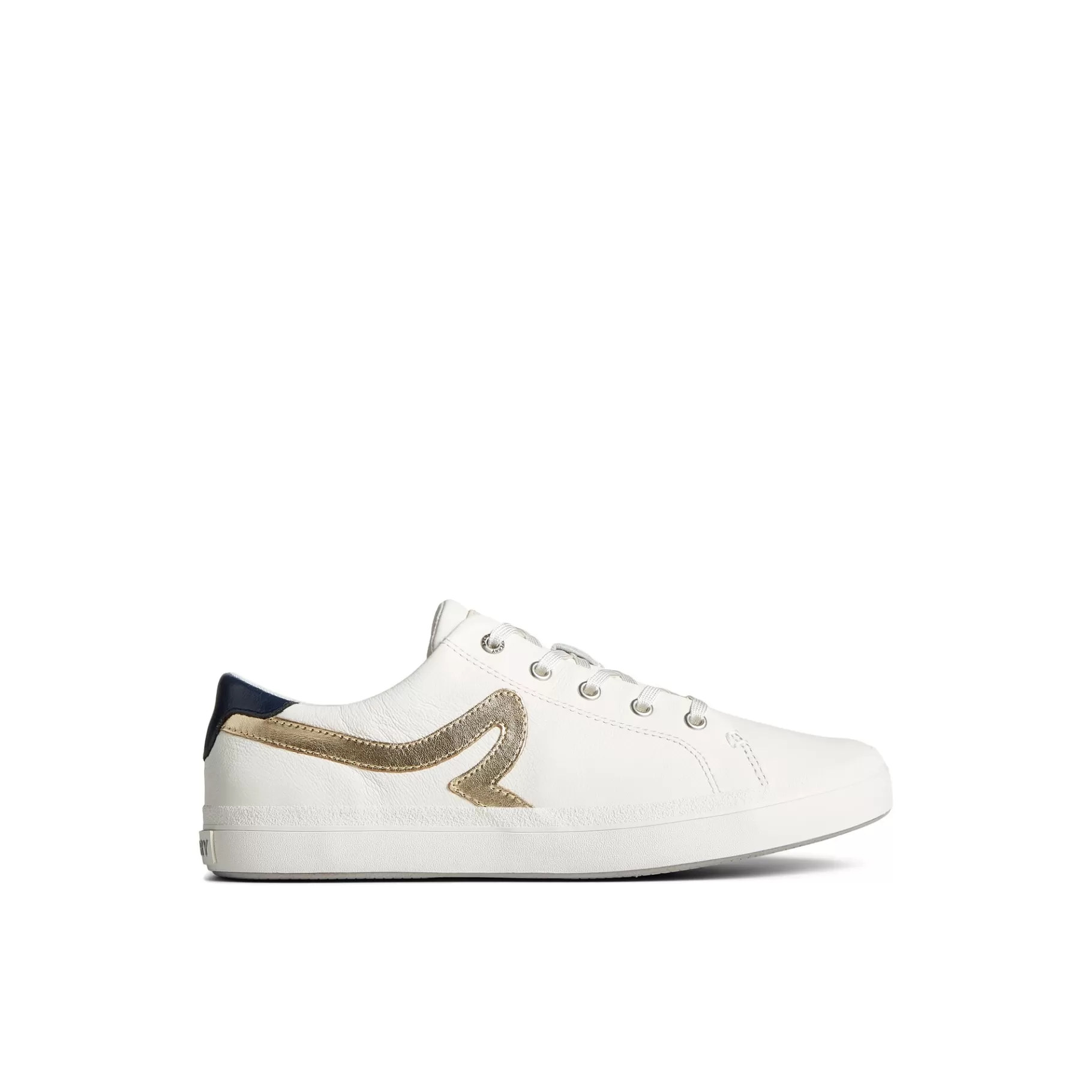 Sandy Leather Metallic Sneaker^Sperry Shop