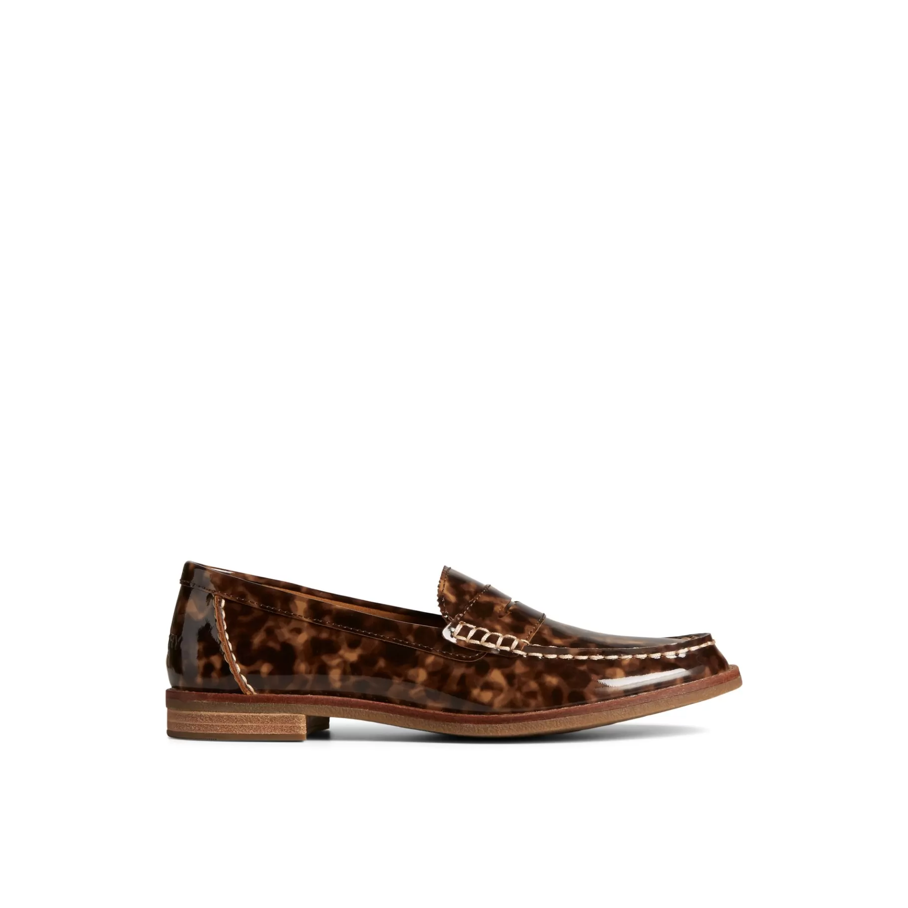 Seaport Penny Tortoise Leather Loafer^Sperry Flash Sale